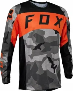 FOX 180 Bnkr Jersey Grey Camo L Motocross Trikot