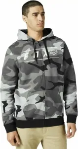 FOX Pinnacle Zip Fleece Black Camo XL Sweatshirt