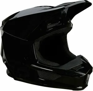 FOX V1 Plaic Helmet Black 2XL Helm