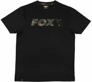 Fox Fishing Angelshirt Logo T-Shirt Black/Camo 3XL