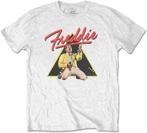 Freddie Mercury T-Shirt Triangle Unisex White XL