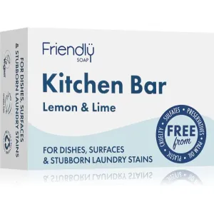 Friendly Soap Kitchen Bar Lemon & Lime Naturseife 95 g