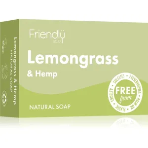 Friendly Soap Natural Soap Lemongrass & Hemp Naturseife 95 g