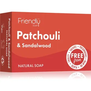Friendly Soap Natural Soap Patchouli & Sandalwood Naturseife 95 g