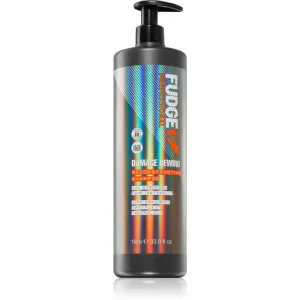 Fudge Professional Damage Rewind Reconstructing Shampoo Pflegeshampoo für sehr trockenes und geschädigtes Haar 1000 ml