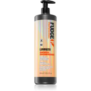 Fudge Luminizer Moisture Boost Shampoo hydratisierendes Shampoo zum Schutz der Farbe für gefärbtes und geschädigtes Haar 1000 ml