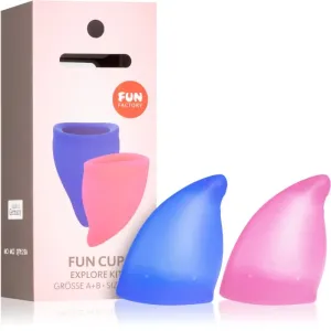 Fun Factory Menstruations - Tassen Cup Fun erkunden Kit (2 ks)
