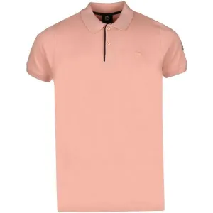 FUNDANGO MOLTON POLOSHIRT Herren Poloshirt, rosa, größe XL