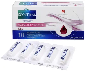 Fytofontana Gyntima Vaginalzäpfchen DEO 10 Stück