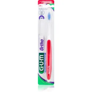G.U.M Ortho 124 Zahnbürste für die Benutzer fester Klammern weich 1 St