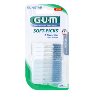 G.U.M Soft-Picks +Fluoride Dental-Zahnstocher X-Large 40 St