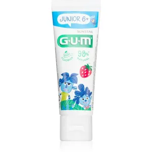 G.U.M Junior 6+ Zahngel für Kinder Geschmack Strawberry 50 ml