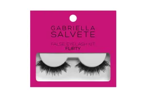 Gabriella Salvete False Eyelash Kit Flirty künstliche Wimpern mit Klebstoff 1 St