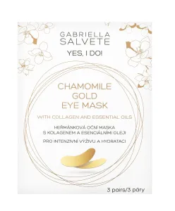 Gabriella Salvete Yes, I Do! Maske für die Augen gegen Schwellungen und Augenringe mit feuchtigkeitsspendender Wirkung 3x2 St