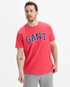 Gant Arch Outline T-Shirt Rosa