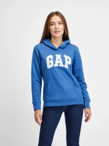 GAP CLSC FASH PO HD Damen Sweatshirt, blau, größe S