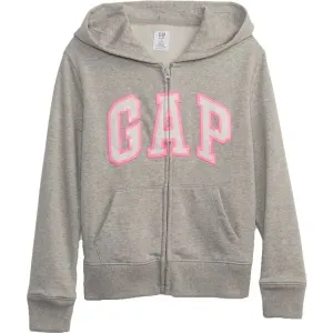 GAP V-BAS LOGO FZ FT Sweatshirt für Mädchen, grau, größe XS