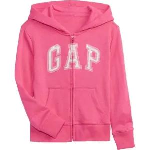 GAP V-BAS LOGO FZ FT Sweatshirt für Mädchen, rosa, größe L