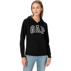 GAP V-GAP CLSC FZ HD Damen Sweatshirt, schwarz, größe S