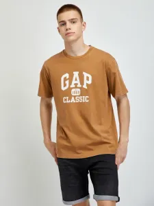 GAP 1969 Classic Organic T-Shirt Braun