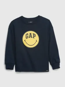 GAP Gap & Smiley® Kinder  T‑Shirt Blau