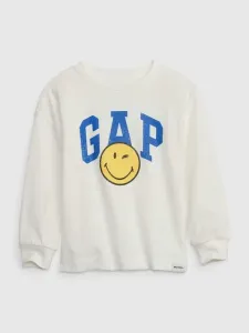 GAP Gap & Smiley® Kinder  T‑Shirt Weiß #984340
