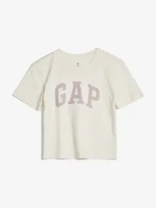 GAP Interactive Logo T-Shirt - Kinder Weiß