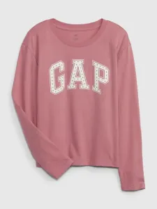 GAP GRAPHIC LOGO Trainingsshirt für Mädchen, rosa, größe S