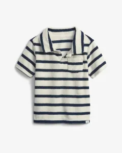 GAP Polo T- Shirt Kinder Blau Weiß #279623