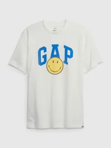 GAP & Smiley® T-Shirt Weiß