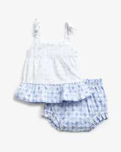 GAP Tiered Outfit Set Kinder Blau Weiß #277479