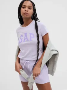 GAP V-GAP SS CLSC TEE Damenshirt, violett, größe XS #951041