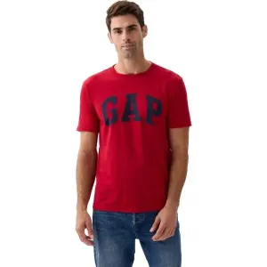 GAP BASIC LOGO Herren-T-Shirt, rot, größe L