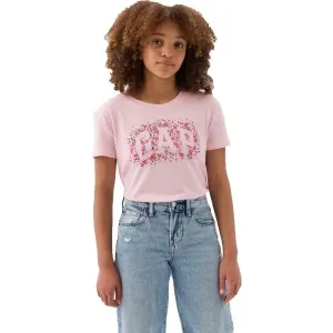 GAP GRAPHIC LOGO Mädchen-T-Shirt, rosa, größe M