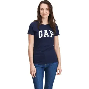 GAP LOGO Damen-T-Shirt, dunkelblau, größe S