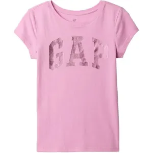 GAP LOGO Mädchen-T-Shirt, rosa, größe S