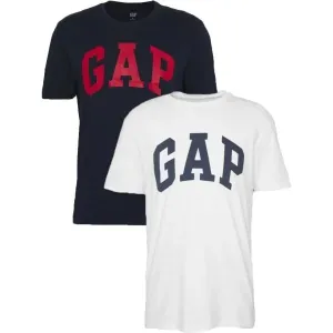 GAP V-BASIC ARCH 2 PACK Herrenshirt, schwarz, größe S