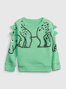 GAP 3D Dino Sweatshirt Kinder Grün
