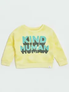 GAP Kind Human Sweatshirt Kinder Gelb