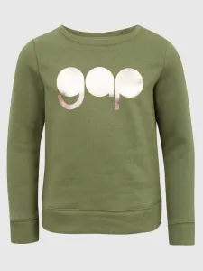 GAP V-DB LOGO CREW Sweatshirt für Mädchen, khaki, größe S