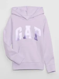 GAP LOGO Sweatshirt für Mädchen, violett, größe M