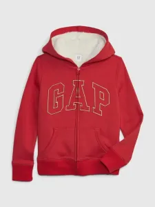 GAP INSULATED FULLZIP Sweatshirt für Mädchen, rot, größe S