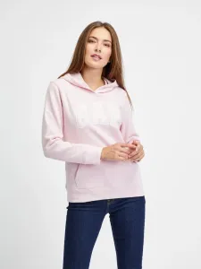 GAP CLSC FASH PO HD Damen Sweatshirt, rosa, größe S