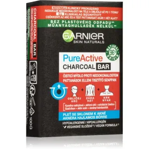 Garnier Reinigungsseife gegen Hautunreinheiten Pure Active (Charcoal Bar) 100 ml