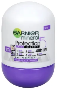 Garnier Mineral Antitranspirant Protection Floral Fresh 48h Roll-on für Frauen 50 ml