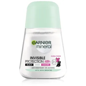 Garnier Minerales Antitranspirant für langanhaltende Frische Roll-on Invisible 50 ml
