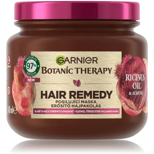 Garnier Maske für schwaches Haar mit Neigung zum Herausfallen aufgrund von Sprödigkeit Botanic Therapy Ricinus Oil Almond (Hair Remedy) 340 ml
