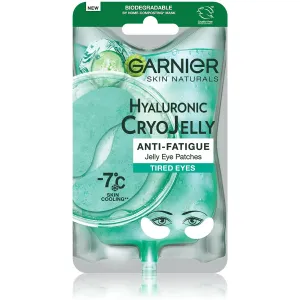 Garnier Textile Augenmaske mit kühlendem Effekt -7 °C Hyaluronic Cryo Jelly (Jelly Eye Patches) 5 g