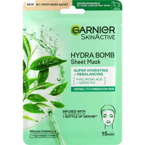 Garnier Skin Naturals Moisture+Freshness extra feuchtigkeitsspendende reinigende Textil-Maske für normale Haut und Mischhaut 28 g