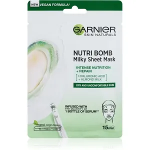 Garnier Skin Naturals Nutri Bomb Nährende Tuchmaske für trockene Haut 32 g
